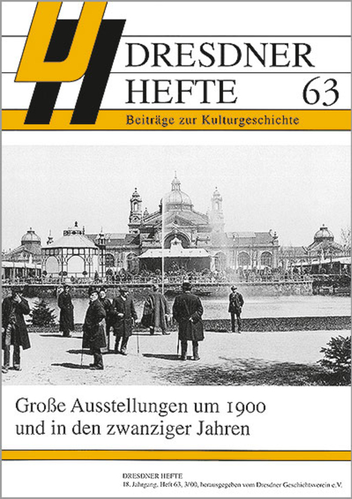 Große Ausstellungen um 1900 und in den zwanziger Jahren